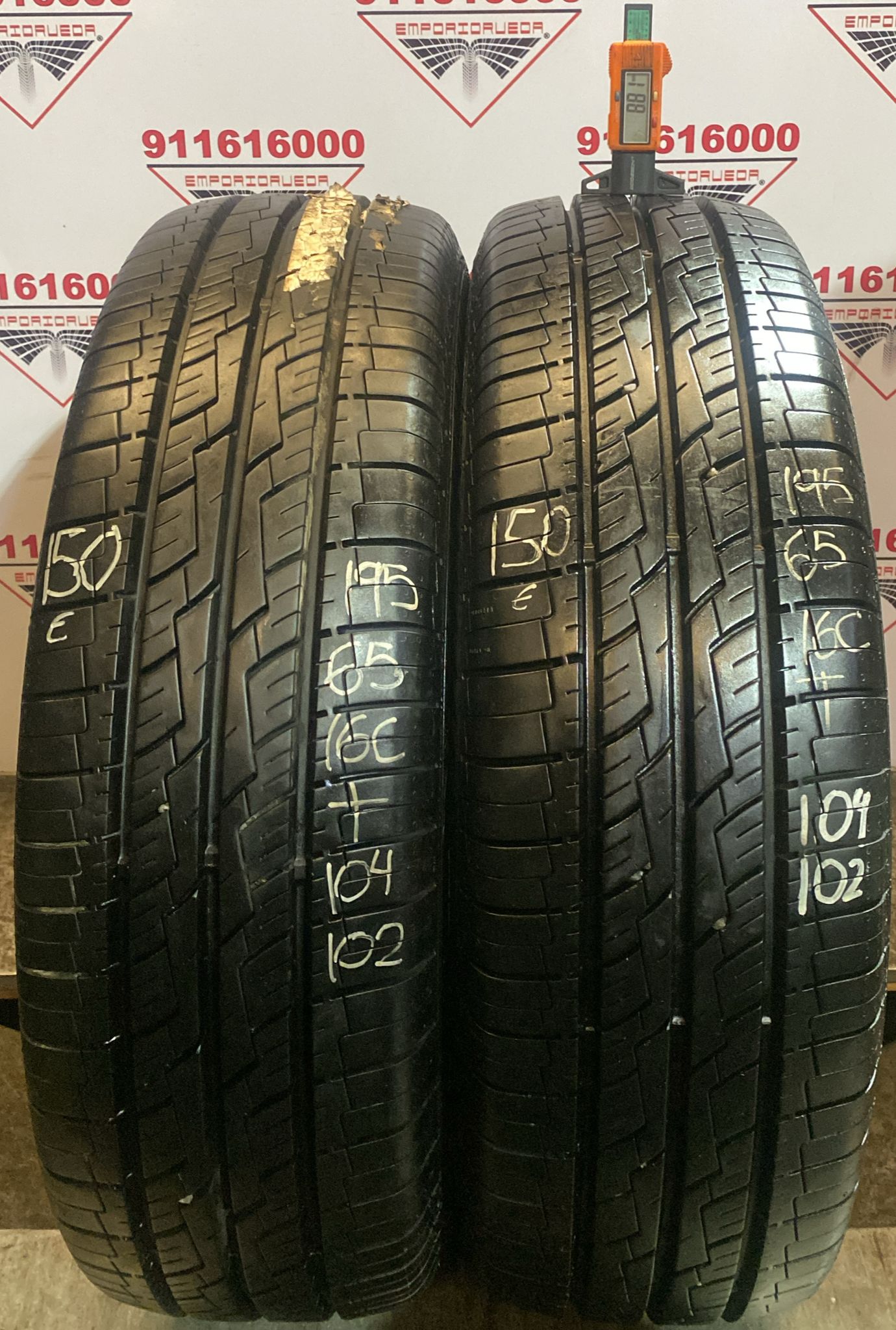 GISLAVED  USADO  195/65 R16C 104/102 T